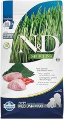 N&D Spirulina Kuzulu Med/Maxi Yavru Köpek Maması 2 kg