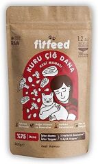 fitfeed Freeze-Dried Kuru Çiğ Kedi Maması -%75 Dana - 300g