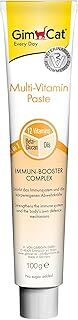 GimCat Kediler İçin Multi-Vitamin, 100 g, Keten Tohumu Yağı (Omega-3 Yağ Asitleri, Dha ve Epa'nın Temelini Oluşturan Linolenik Asit İçerir), 12 Temel Vitamin