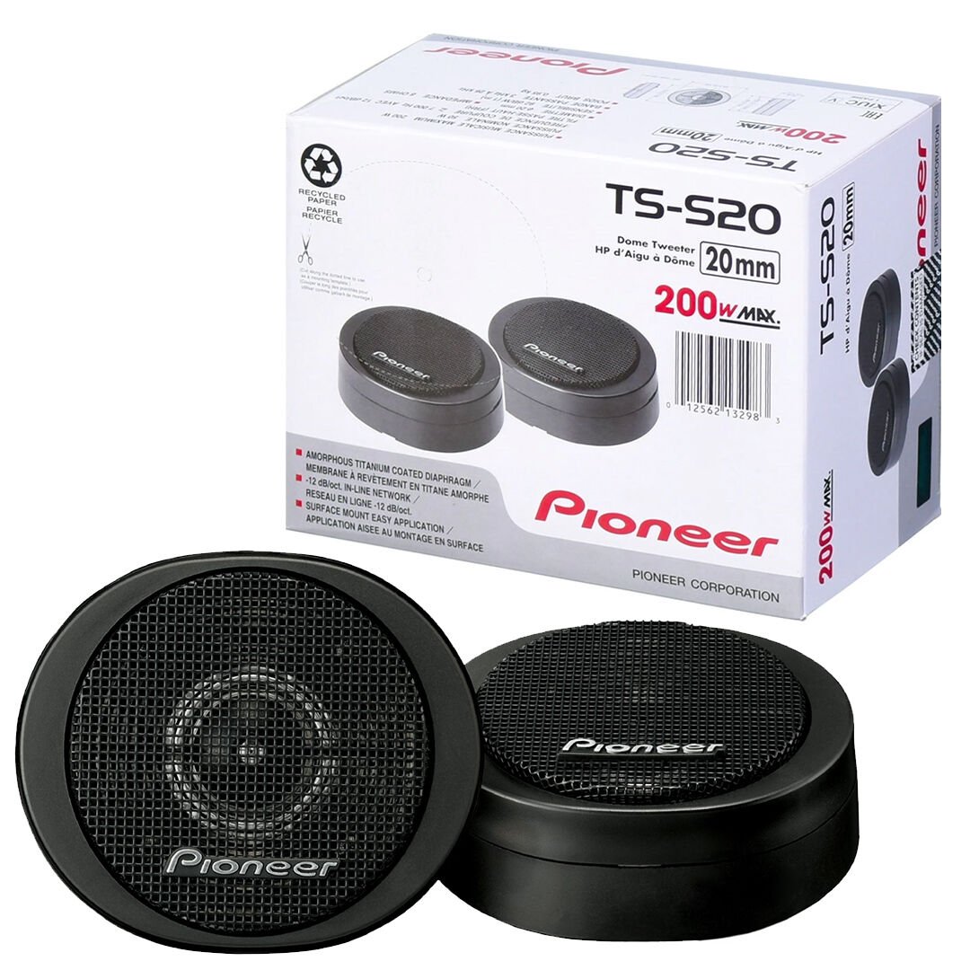 TS-S20 3/4 20MM 200 WATT HARD DOME SUPER TWEETER TİZ HOPARLÖR (2Lİ TAKIM)