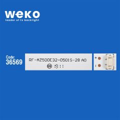 5680 36569X10 JL.D50051235-202AS-M RF-AZ500E32-0501S-28  10 ADET LED BAR