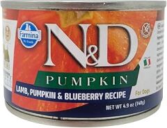 N&D Pumpkin Konserve Kuzu & Yabanmersini Mini