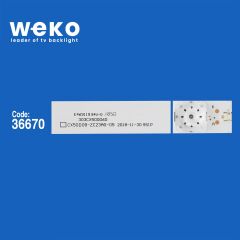 5698 36670X4 CX50D09-ZC56AG-04 9S1P 303CX50063  4 ADET LED BAR