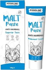 Foodline Anti-Hairball Kedi Malt Macun 100 gr, Tüy Yumağı Önleyici