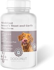 Dodonut HappyDerm Köpek Deri ve Tüy Sağlığı Besin Takviyesi, 100 Tablet