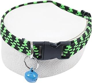 X-Perk Elastik Zilli Kedi Köpek Tasması Boyun Tasma Ayarlı
