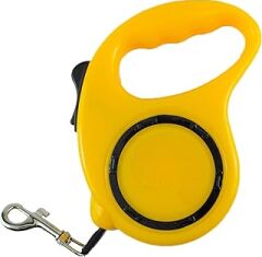 Arsimo Otomatik Kayışlı Köpek Gezdirme Tasması, 3 Metre, Sarı