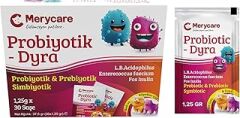 Doğadan İlaç Merycare Kedi ve Köpekler için Probiotic Simbiyotik Dyra Saşe(30x1,25gr)