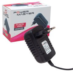PM-31667 5 VOLT - 2 AMPER 3.5*1.35 MM UÇLU PLASTİK KASA PRİZ TİPİ ADAPTÖR (ANDROID BOX İÇİN)
