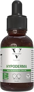 Vetcure Hypoderma Kedi ve Köpek Alerjik Deri ve Tüy Sağlığı Destekleyici Likit 50 ML