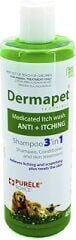 Purele Dermapet Kedi Ve Köpek İçin Dermatolojik Etkili Kremli Şampuan, 450 ml