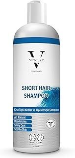 Vetcure Short Hair Kedi ve Köpekler İçin Okyanus Kokulu Kısa Tüylü Şampuan 400 ML