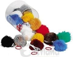 Beeztees Eastland 555619 Tüylü Kedi Oyuncağı, 24'lü