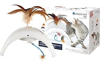 Gigwi Pet Droid Hareket Sensörlü-Doğal Tüylü Kedi Oyuncağı