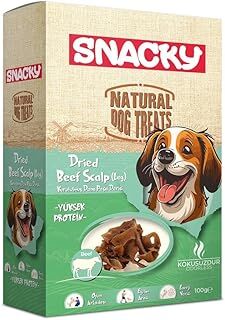 Snacky Kurutulmuş Dana Paça Derisi Köpek Ödülü 100g