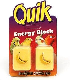Quik Kuşlar İçin Enerji Bloğu, Muzlu, 2'li