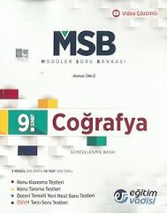 Eğitim Vadisi 9.Sınıf Coğrafya Msb Modüler Soru Bankası