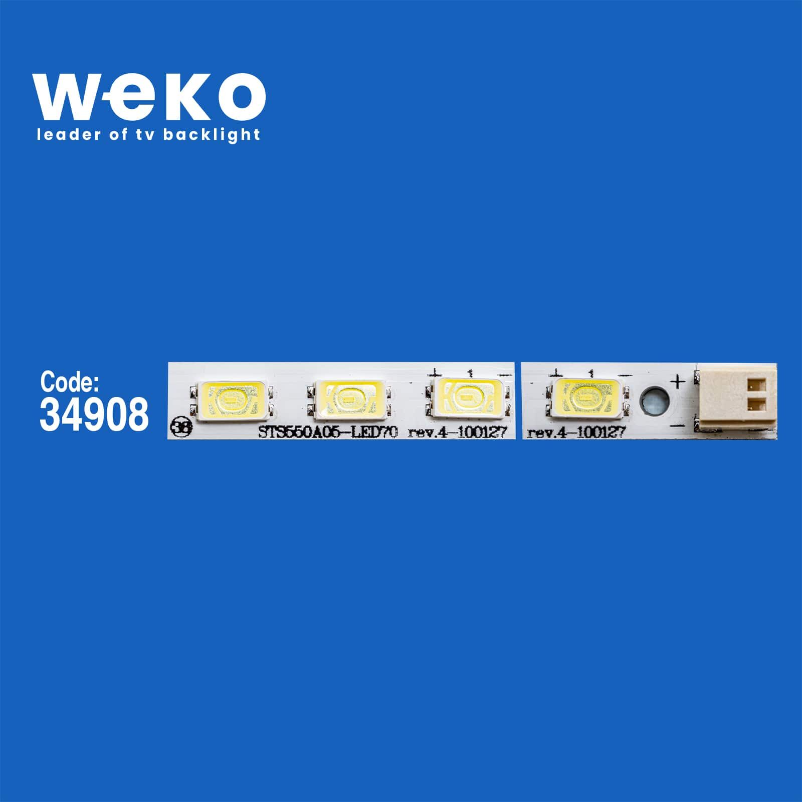 6107 34908X4 STS550A05_LED70_REV.4_100127 4 ADET LED BAR (70LED)