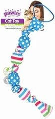 Pawise Faradole Düğümlü Sesli Kedi Oyuncağı 27 cm