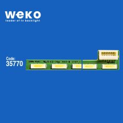 6156 35770X1 230RNJ REV0.1 - JLNB15Y8 - 4LU813P7   1 ADET LED BAR (56LED)