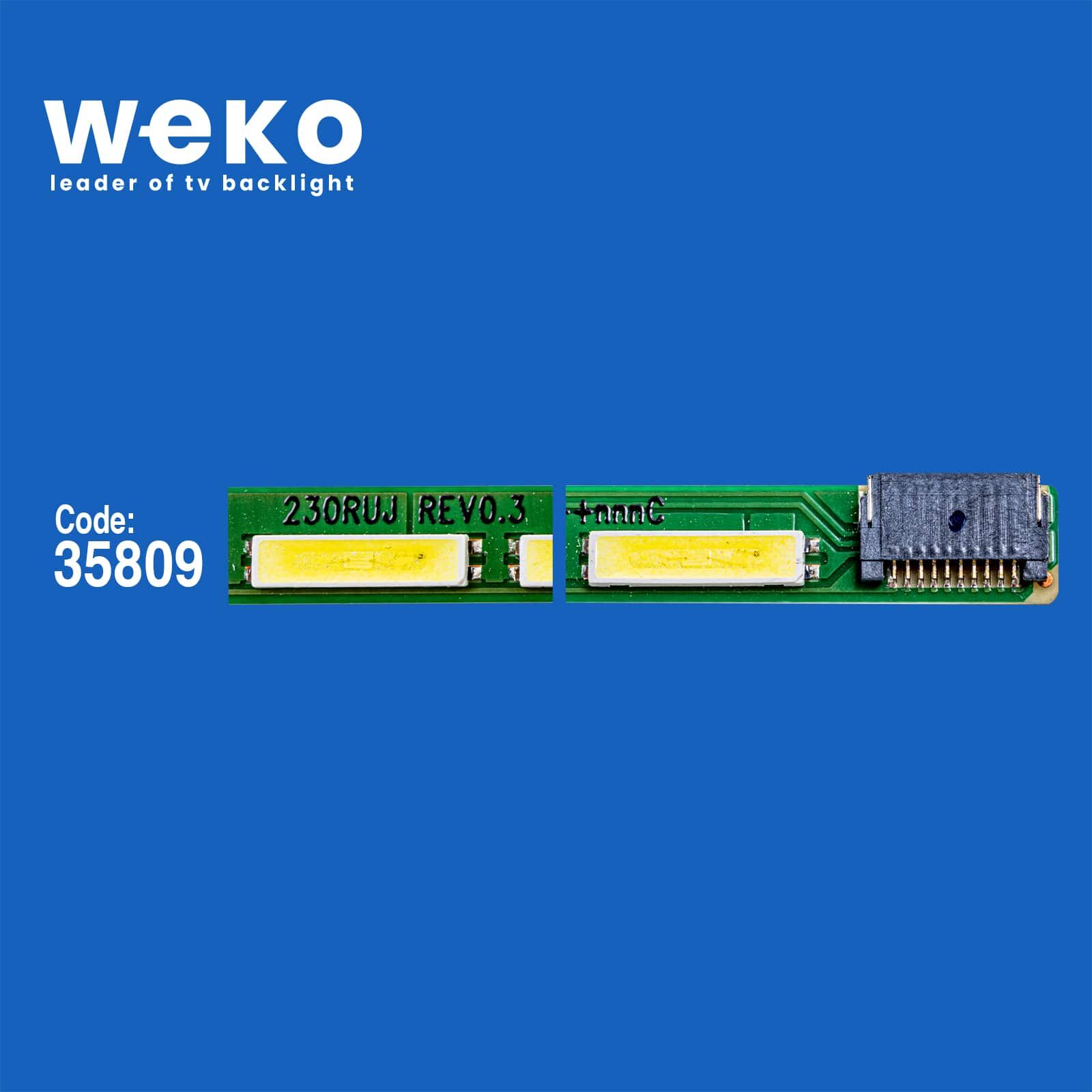 6159 35809X1 230RUJ REV0.3 - 6916L-2747A 1 ADET LED BAR (51LED)