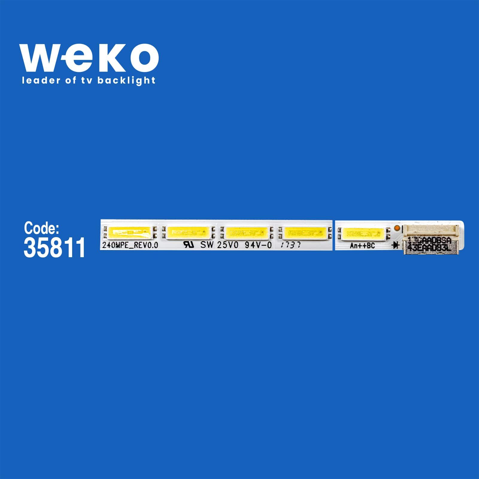 6160 35811X1 240MPE_REV0.0 SW 25V0 94V-0 An++BC 1 ADET LED BAR (39LED)