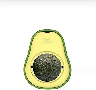 PETTY COMFORT Kedi otu yalama oyuncağı-Catnip-Avocado -Kedi çimi oyuncağı-Kedi duvara yapıştırma oyuncağı-Kedi nanesi