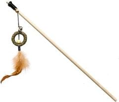 Beeztees Eastland 550965 Tüylü Catnipli Kedi Otlu, Halka Şeklinde Kedi Oyuncağı, 40 Cm
