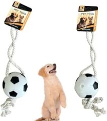 AEE® Köpek Çekiştirme Oyuncağı Ses Çıkaran Düdüklü Büyük Top 34cm