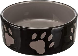 Trixie 24532 Ayaklı seramik kase, 0.8 l/ø 16 cm, Kahverengi/Taupe