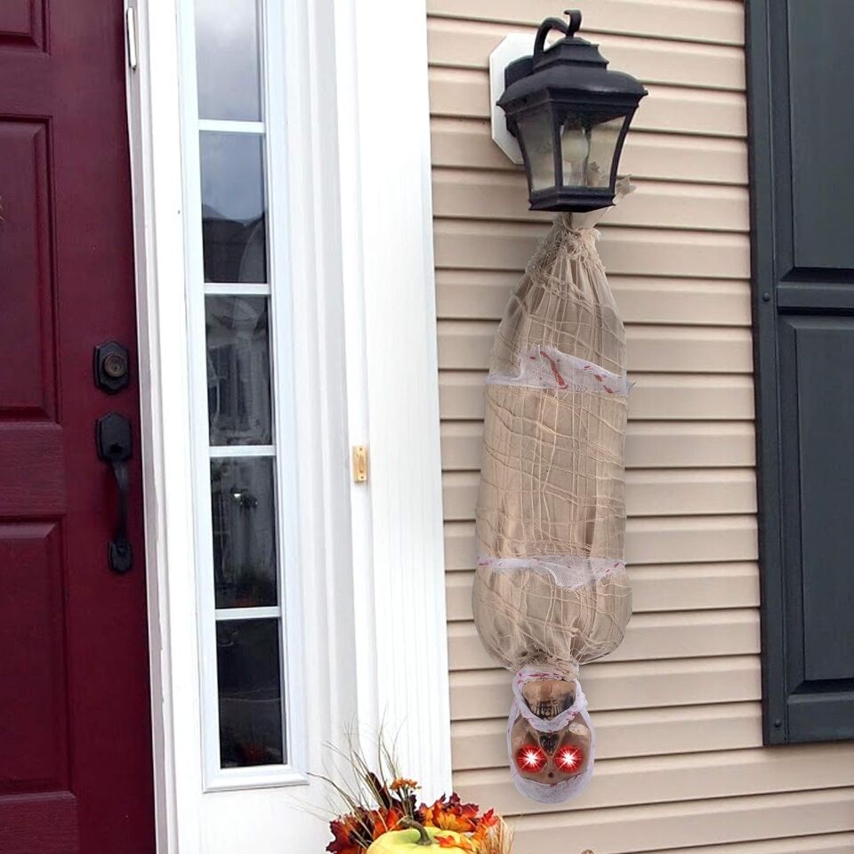 Halloween Sensörlü Işıklı Hareketli M.ya 25x75 cm