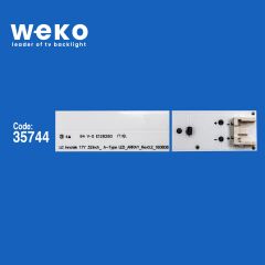 6222 35744X2 LG INNOTEK 17Y 32INCH_ A-TYPE LED_ARRAY_REV0.2_160808  2 ADET LED BAR