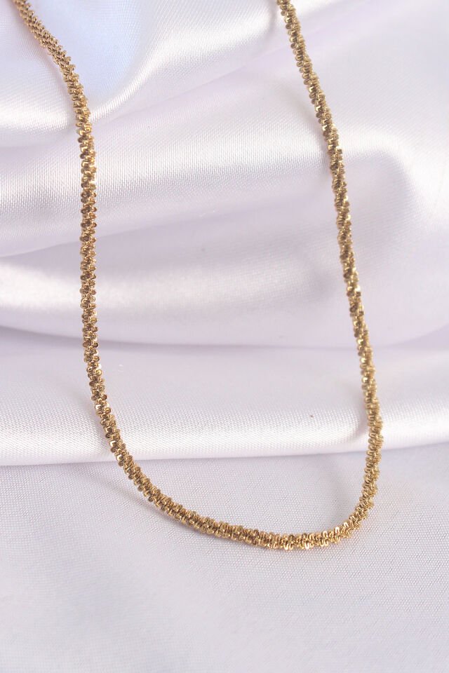 316L Çelik Gold Renk Kolye