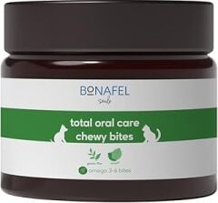 Bonafel Smile Kedi ve Köpekler için Nane ve Yeşil Çay Özlü Yumuşak Çiğneme Tableti