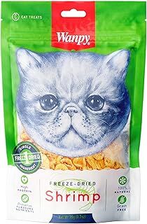Wanpy Kedi Dondurularak Kurutulmuş Karides 20g