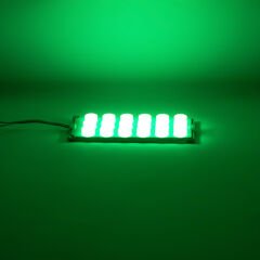 MODÜL LED 12V 6W YEŞİL 18 LEDLİ YANIP SÖNEN 2Lİ PAKET 13960-2835 (FLAŞÖR)