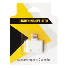 PM-18853 IPHONE ŞARJ VE KULAKLIK ÇOKLAYICI ÇEVİRİCİ ADAPTÖR LIGHTNING TO 2 X TYPE-C