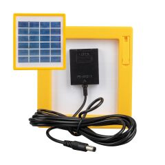 PM-33399 TEK PANELLİ ŞARJLI SOLAR IŞILDAK AYDINLATMA SETİ