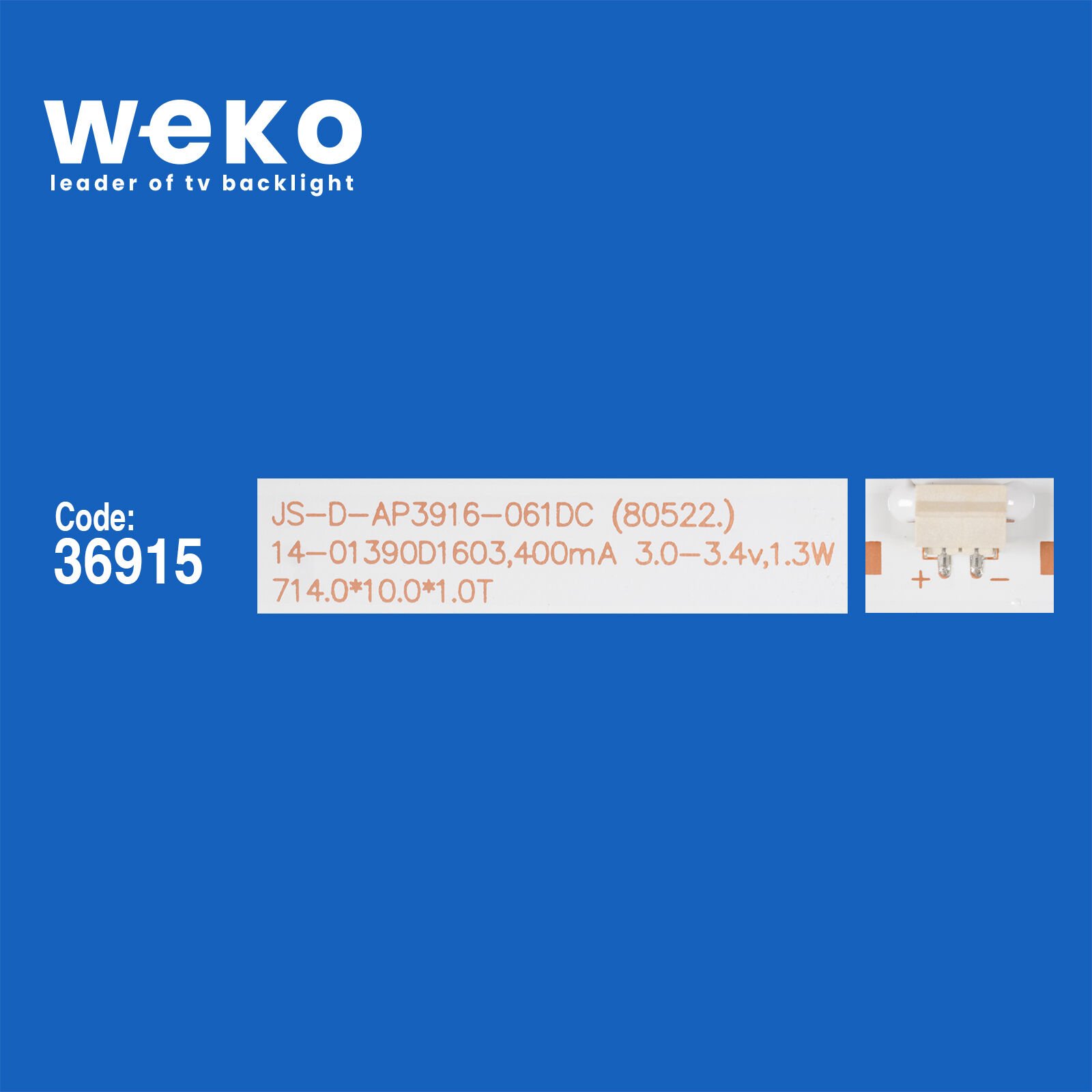 6211 36915X3 JS-D-AP3916-061DC (80522.)  3 ADET LED BAR