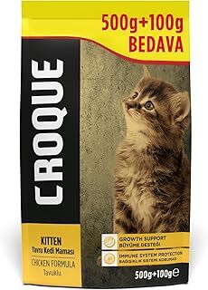 Croque Tavuklu Yavru Kedi Maması 500+100gr