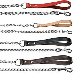 Karlie Deri Saplı Zincir Uzatma 100 cm/3Mm, Siyah