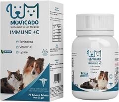 Muvicado Kedi ve Köpeklerin Bağışıklık Sistemini Destekleyen Tablet immune C Vitamin