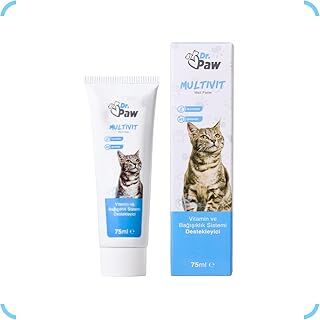 Dr. Paw Multivit: Kediler İçin Günlük Vitamin Takviyesi Glütensiz ve Şekersiz (100 gr)