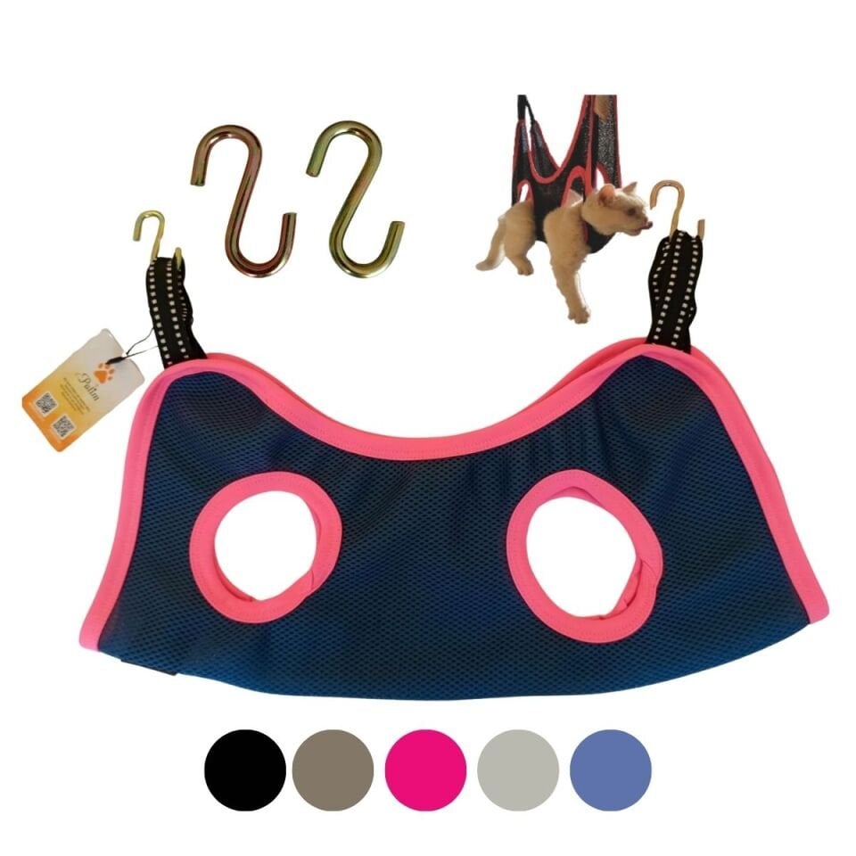 Kedi ve Köpek Bakım Hamağı + 3 lü set İndigo - Xs