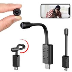 PM-6243 MINI WIFI USB IP KAMERA V380 PRO (HAREKET ALGILAMA)