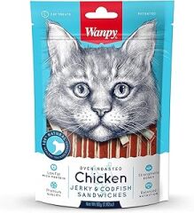 Wanpy Tavuklu&Morina Balıklı Kedi Ödülü 80g