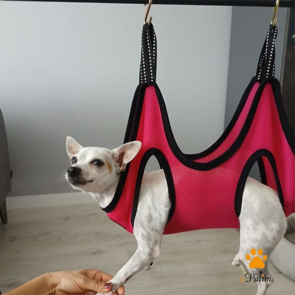 Kedi/Köpek Bakım Hamağı Koyu Gri - S