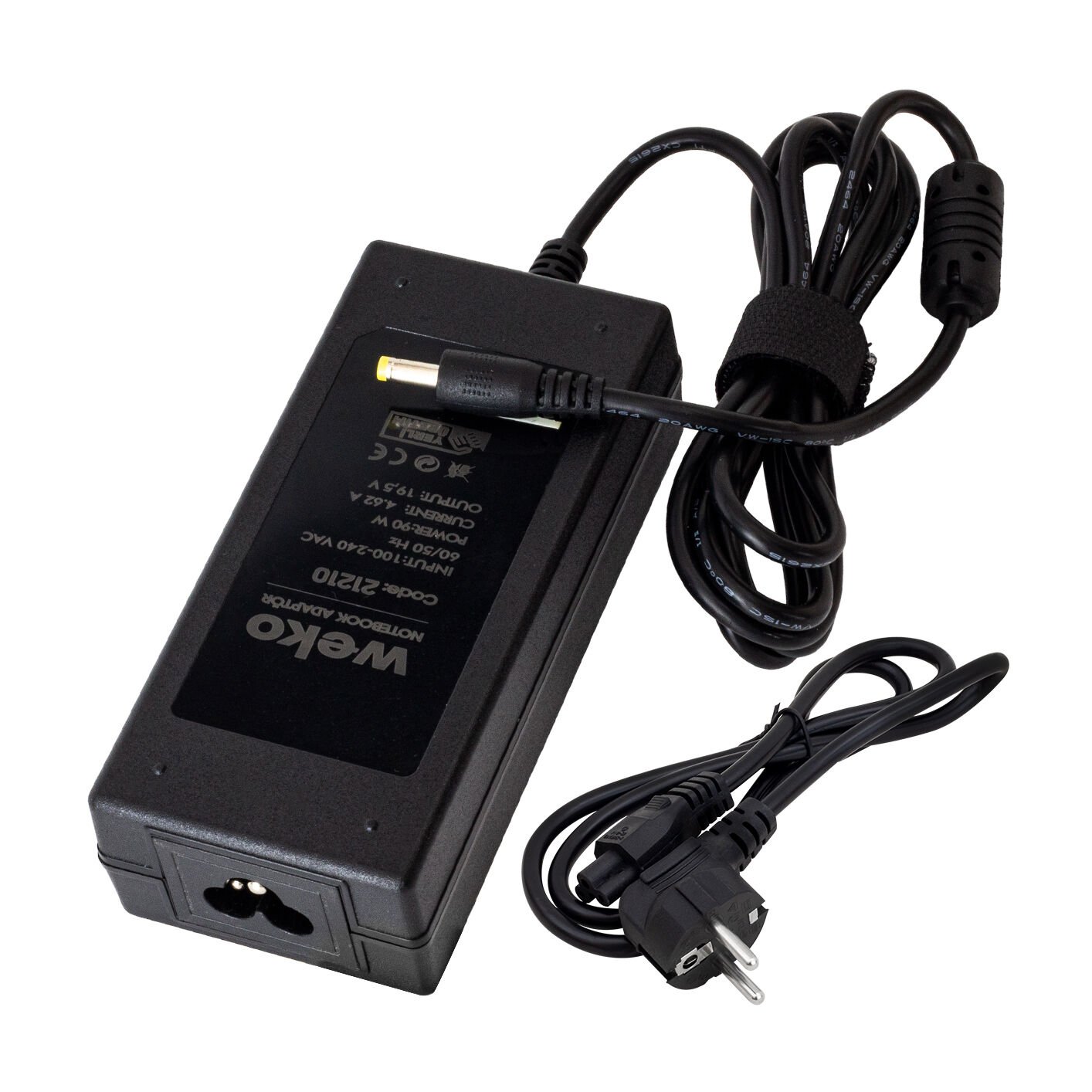 19.5 VOLT - 4.62 AMPER - 90 WATT 5.5*2.5 UÇLU YERLİ ÜRETİM NOTEBOOK ADAPTÖR