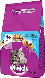 Whiskas Ton Balıklı Kuru Kedi Maması, 1.4 Kg