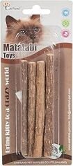 Beeztees Eastland 550862 Matatabi Kedi Stick Oyuncak, 5'li, 12 Cm